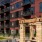 a multi-story building with balconies